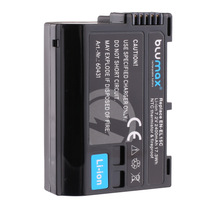 Батерия за фотоапарат Nikon EN-EL15C - 2400mAh + NTC