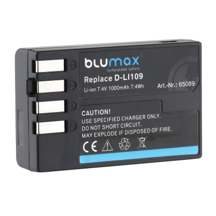 Батерия за Pentax D-Li109 1000mAh