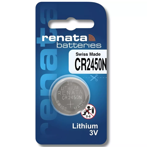 Литиева батерия CR2450N Renata CR2450N - 3V