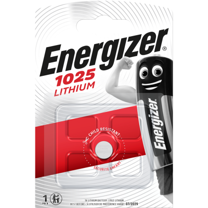 Литиева батерия CR1025 Energizer CR1025 BR1025 DL1025 - 3V