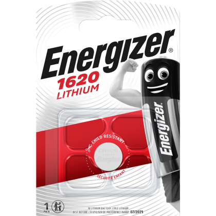 Литиева батерия CR1620 Energizer ECR1620 - 3V